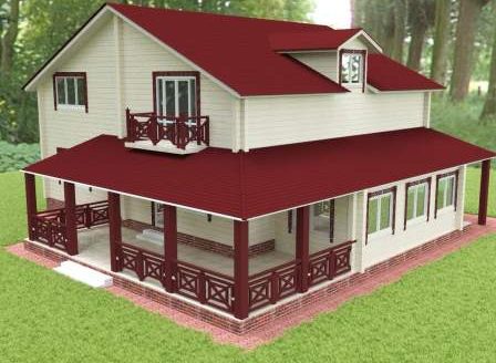 Дом 250 кв.м. в КП Беляницы