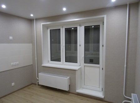 Однокомнатная квартира с полной отделком