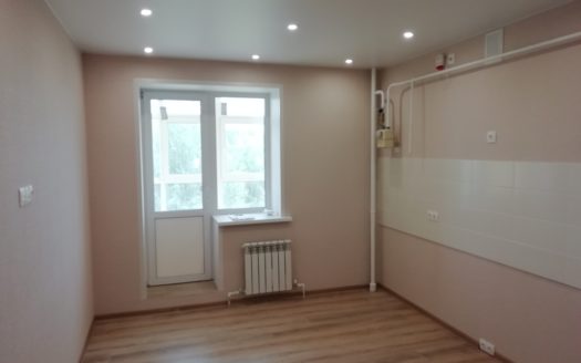 Двухкомнатная квартира с полной отделкой и индивидуальным отоплением